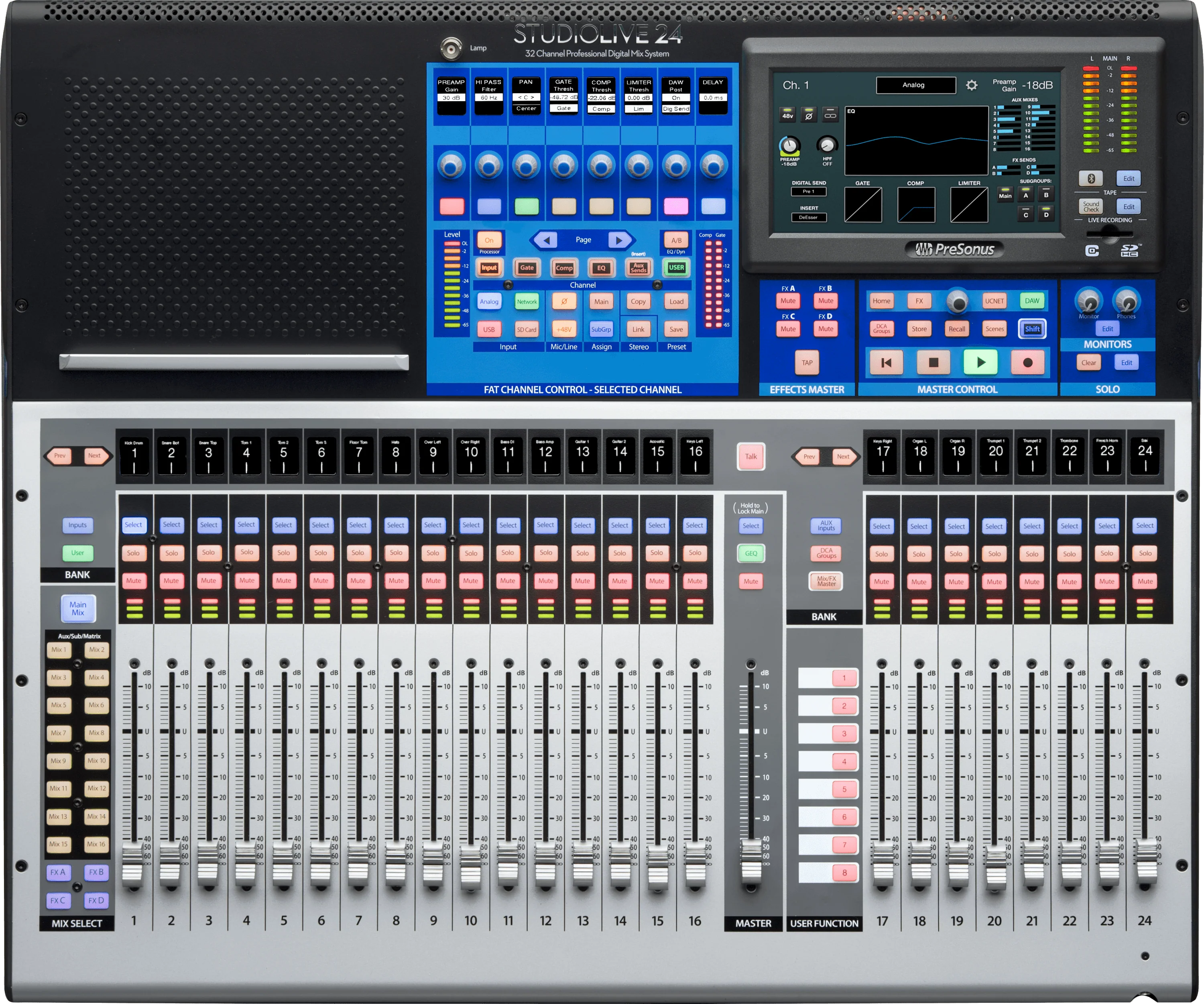 StudioLiveĀ® Series III 24 Digital Console Mixer